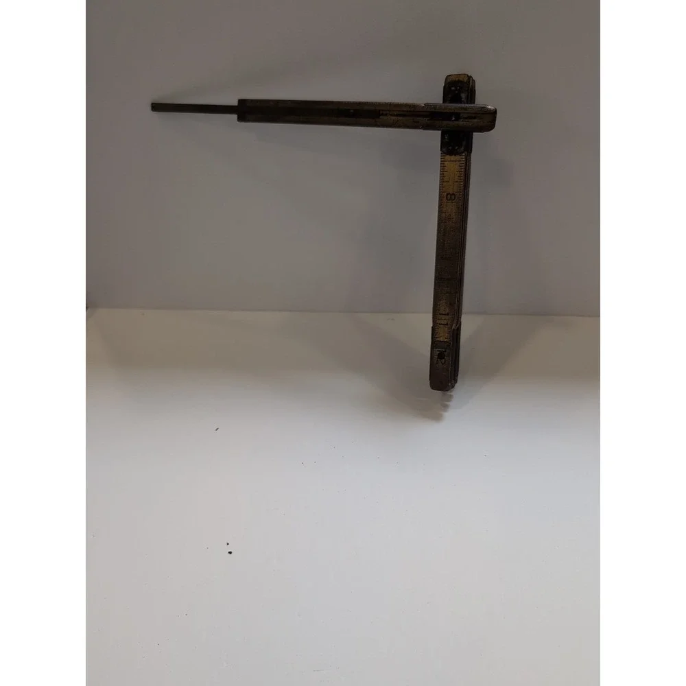 Vintage WOODEN FOLDING RULER 6 Ft 72